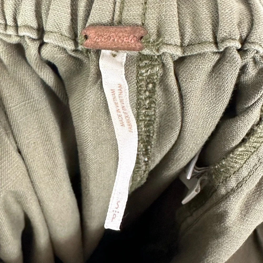 Free People Ready To Cinch Waist Pant Size Small